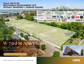 Cleveland, OH Commercial Land - 1325-1345 W 73rd St