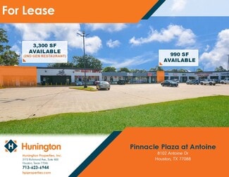 Houston, TX Retail - 8100-8140 Antoine Dr