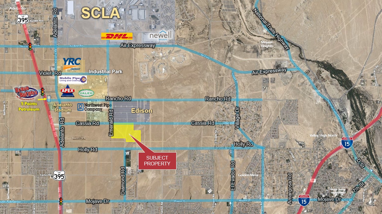 0 Cassia Rd Rd, Adelanto, CA for Sale