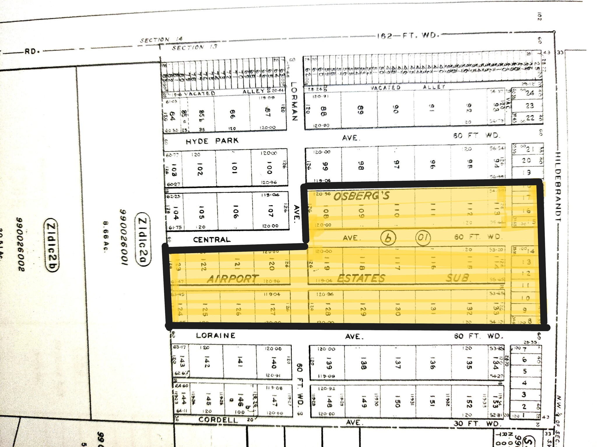 Vacant Hildebrandt @ Middlebelt Road, Romulus, MI for Sale