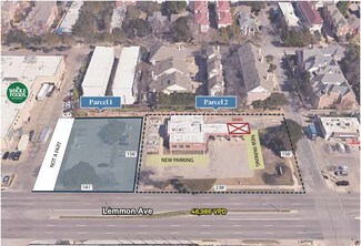 Dallas, TX Commercial Land - 4512 Lemmon Ave