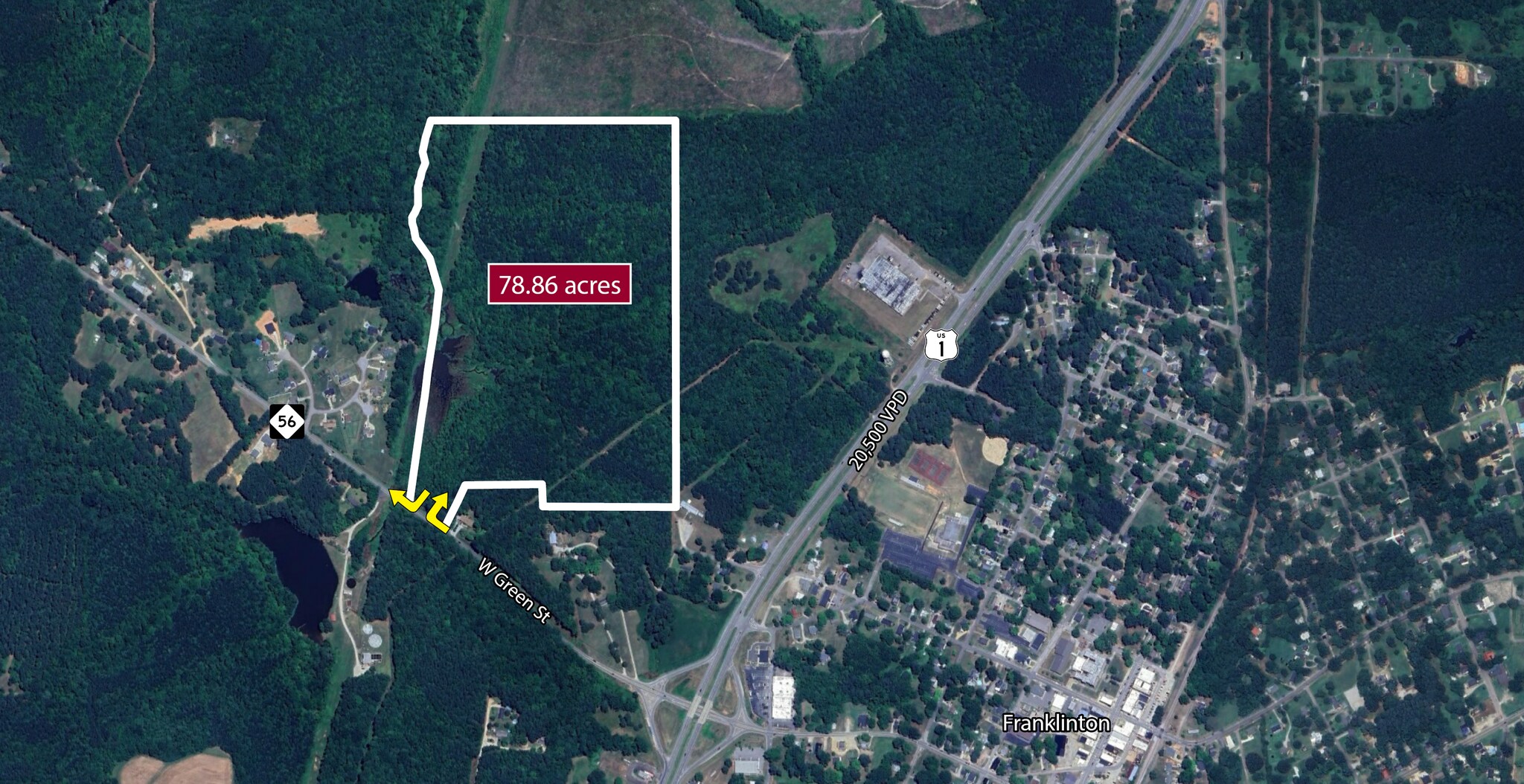 0 NC 56 HWY, Franklinton, NC for Sale
