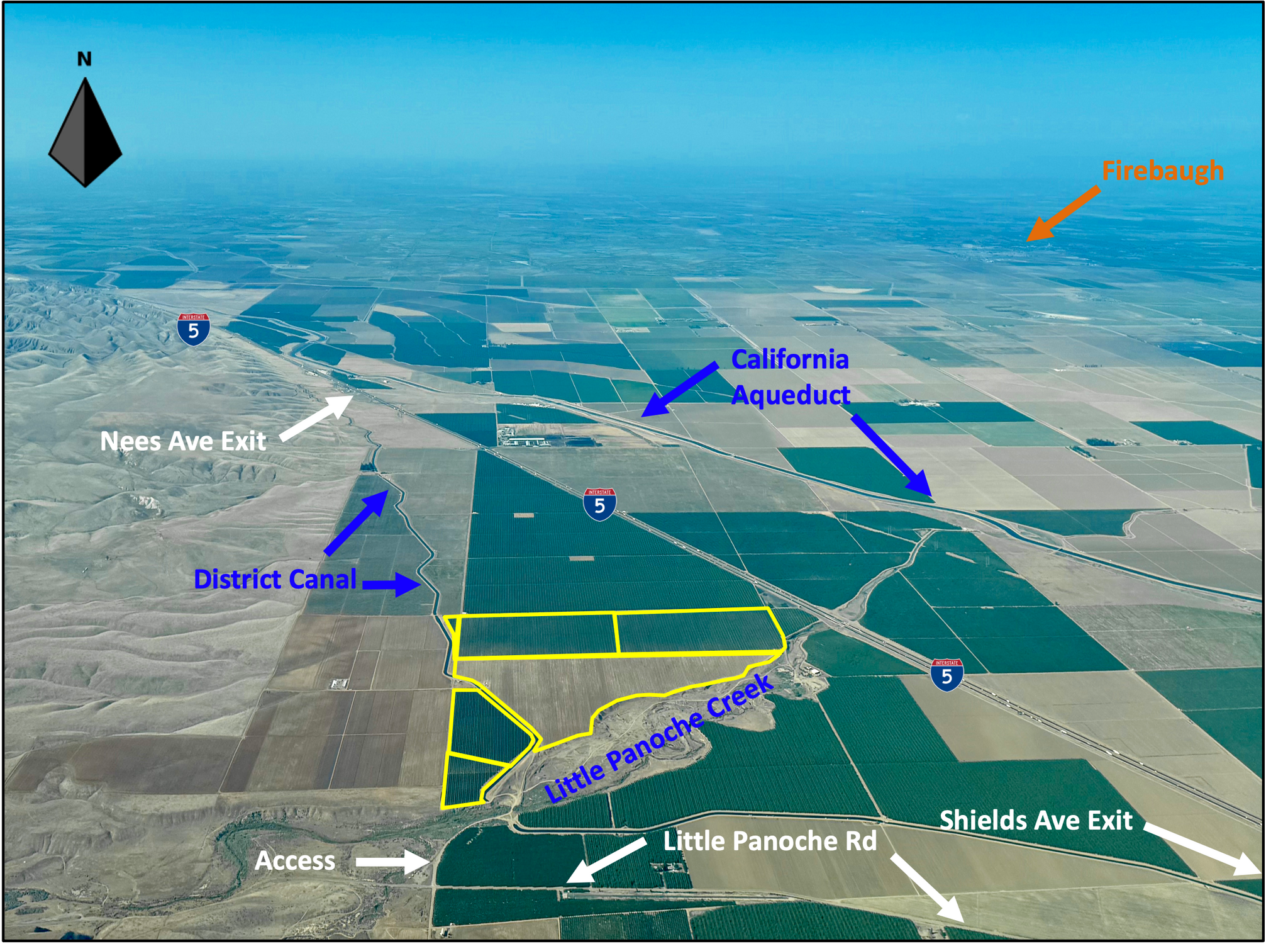 0 Little Panoche Road, Firebaugh, CA for Sale