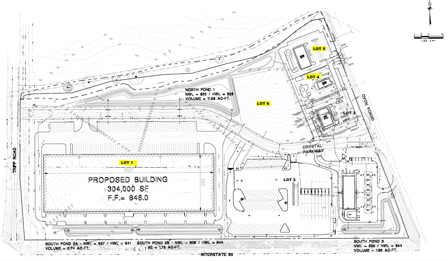 I-90 and Genoa Rd, Belvidere, IL for Rent