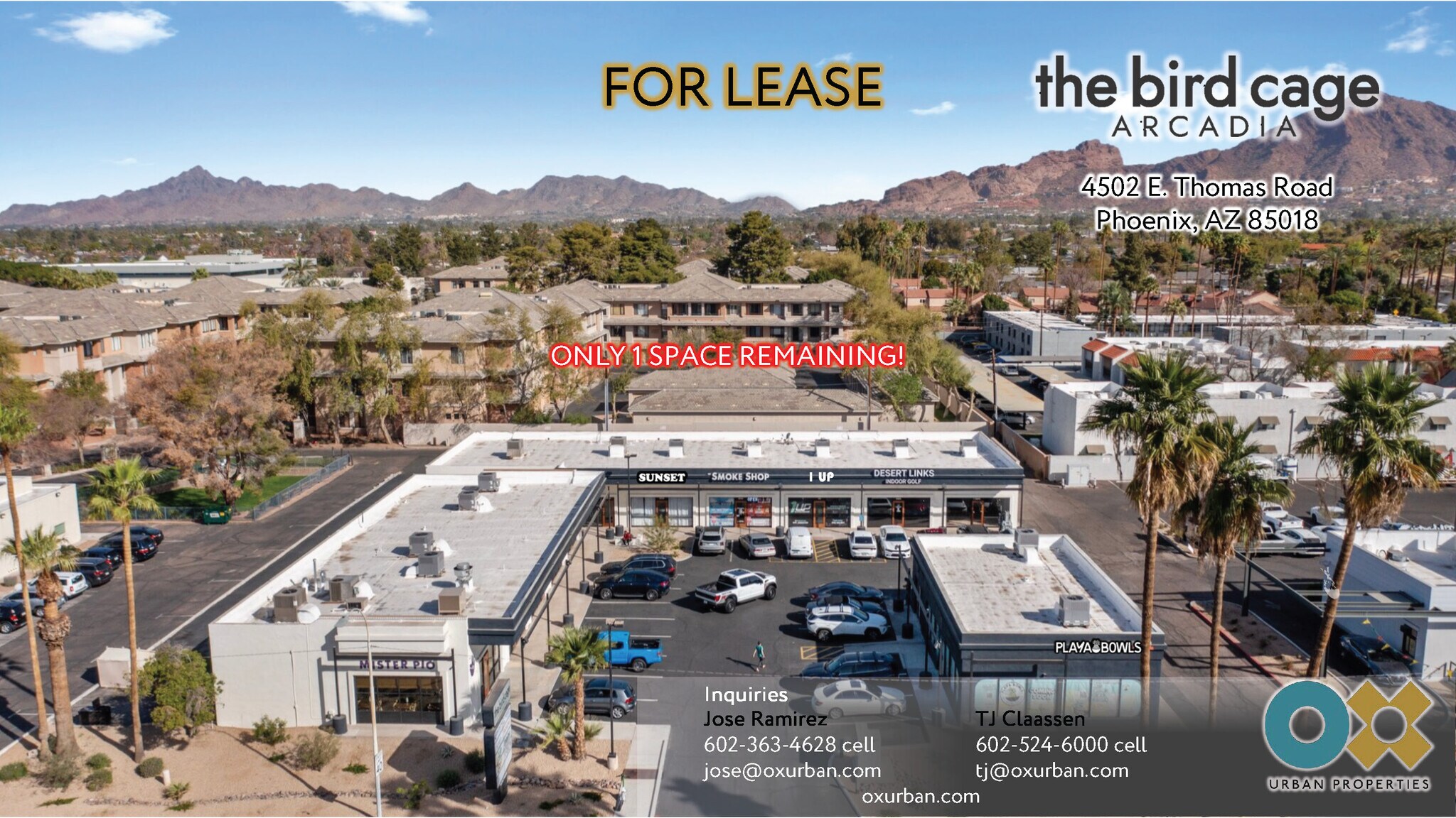 4502-4528 E Thomas Rd, Phoenix, AZ for Rent