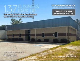 Lexington, SC Manufacturing - 137 Business Park Dr