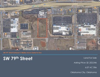 Oklahoma City, OK Commercial Land - SW 79th Street