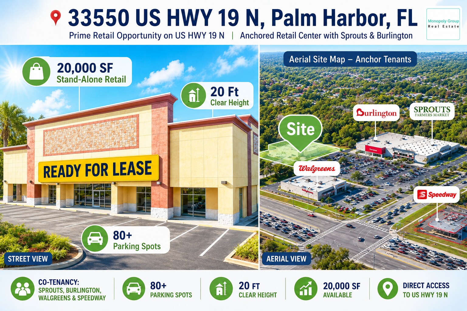 33550 US Highway 19 N, Palm Harbor, FL for Rent