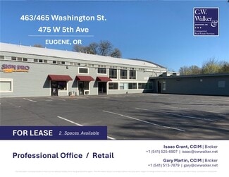 Eugene, OR Office/Retail - 475 W 5th Ave