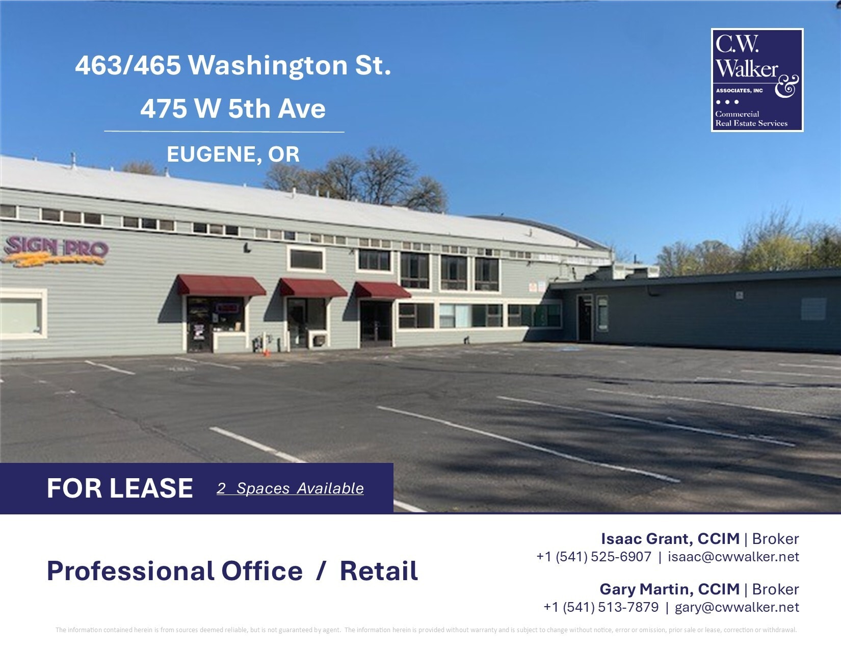 475 W 5th Ave, Eugene, OR for Rent