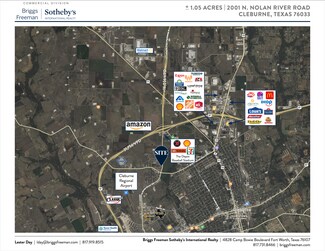 Cleburne, TX Commercial Land - 1400 Kilpatrick Ct