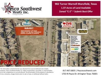 Mansfield, TX Commercial - 982 Turner Warnell Rd