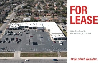 Leon Valley, TX Retail - 6400-6422 Bandera Rd