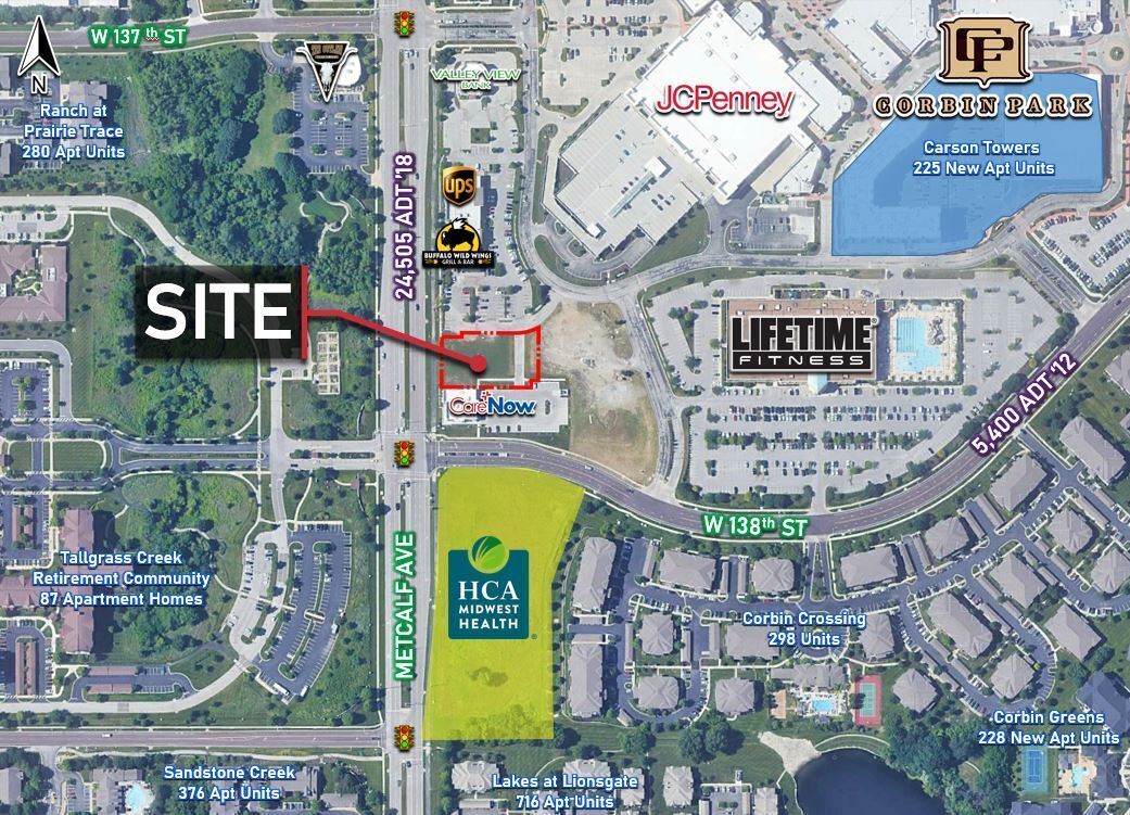 13761 Metcalf Ave, Overland Park, KS for Rent