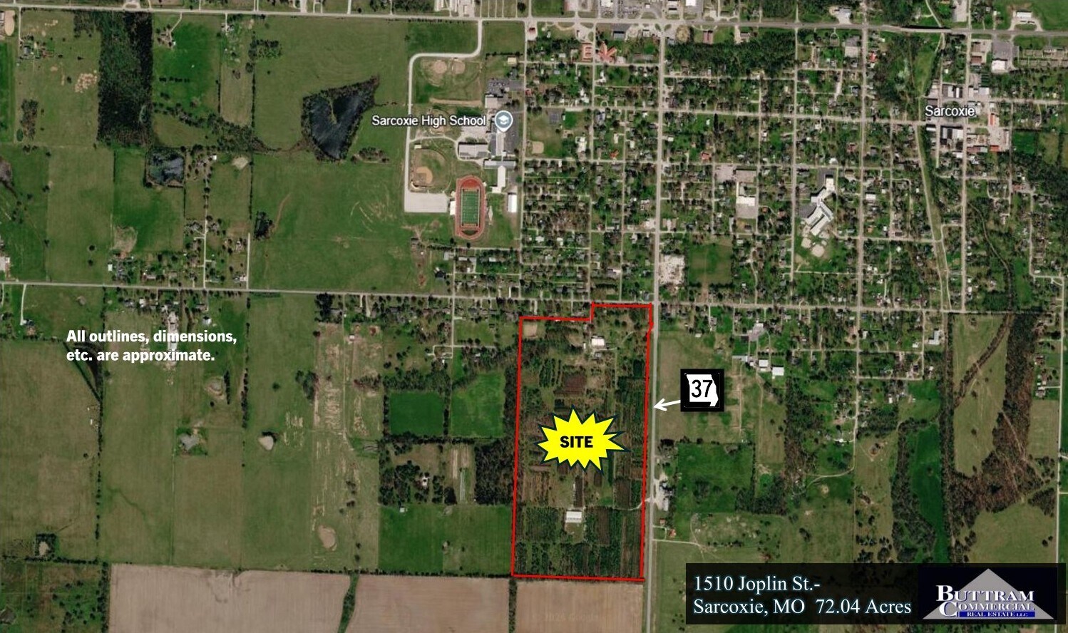 1510 Joplin St, Sarcoxie, MO for Sale
