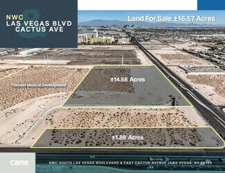 Las Vegas, NV Commercial Land - Las Vegas Blvd @ Cactus Ave Las Vegas, NV Commercial Land - Las Vegas Blvd @ Cactus Ave