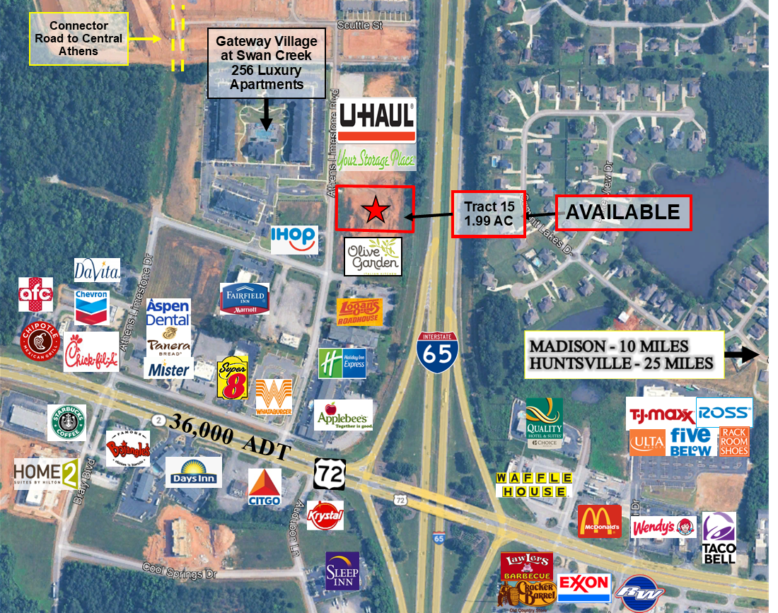 16298 Athens-Limestone Blvd, Athens, AL for Sale