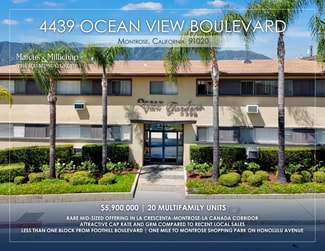 Montrose, CA Apartments - 4439 Ocean View Blvd