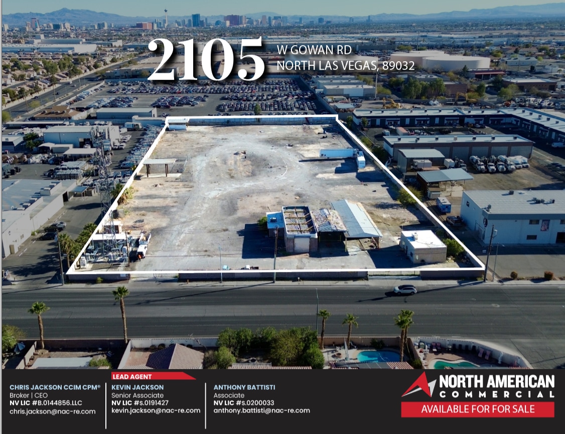 2105 W Gowan Rd, North Las Vegas, NV for Sale
