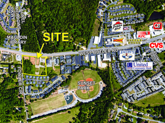 Greenville, SC Commercial Land - 699 W Butler Rd