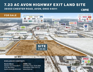 Avon, OH Commercial Land - Chester Rd N @ Route 611 Avon, OH Commercial Land - Chester Rd N @ Route 611