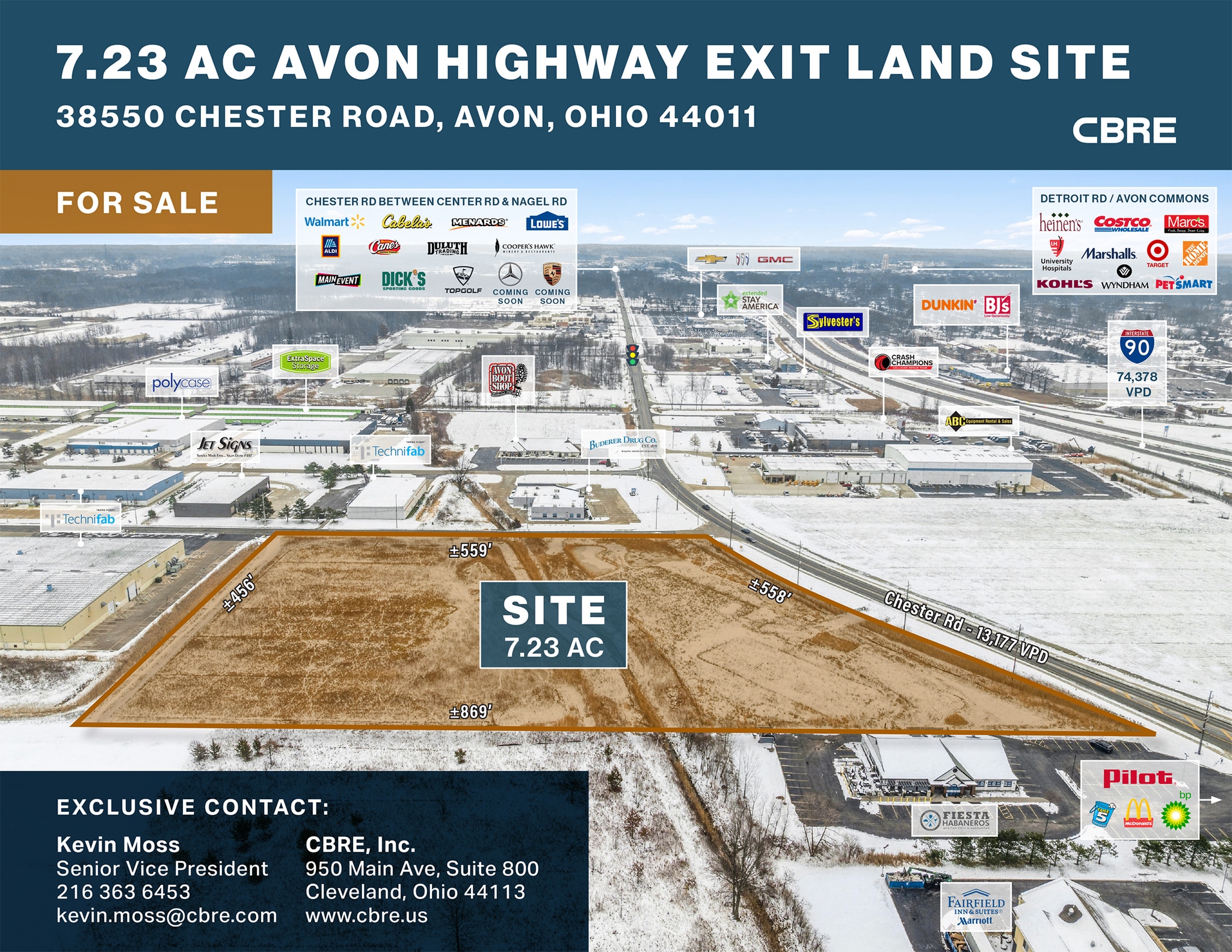 Chester Rd N @ Route 611, Avon, OH for Sale