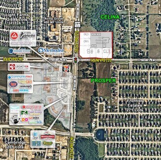 Prosper, TX Commercial Land - NEQ of Preston Rd @ Frontier Pkwy