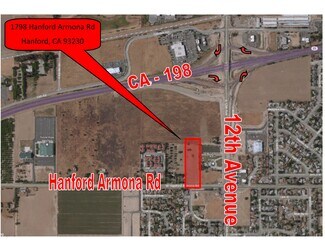 Hanford, CA Commercial Land - 1798 Hanford Armona Rd