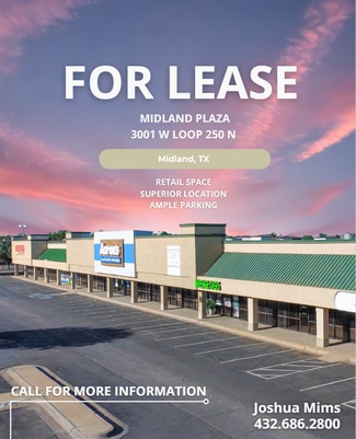 Midland, TX Office/Retail, Retail - 3001 W Loop 250 N Midland, TX Office/Retail, Retail - 3001 W Loop 250 N