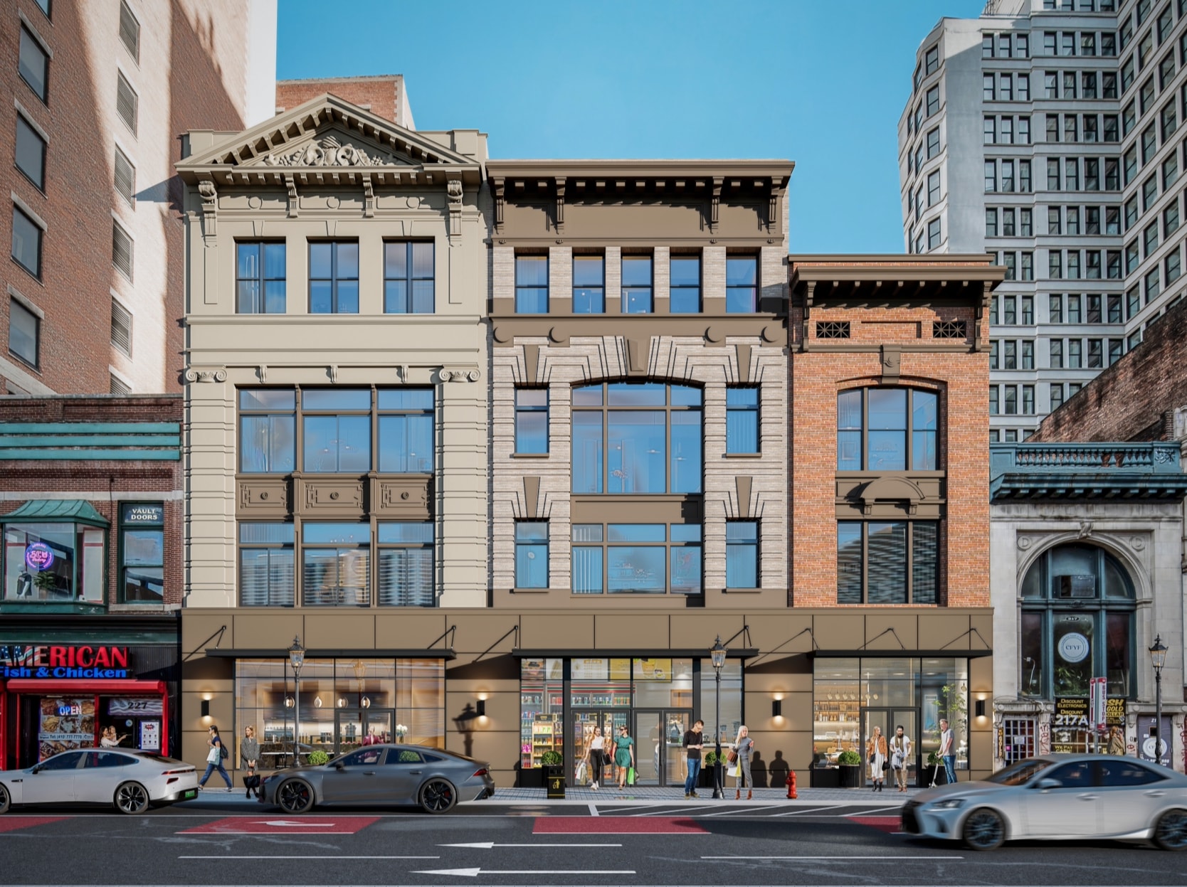 219-225 E Baltimore St, Baltimore, MD for Sale
