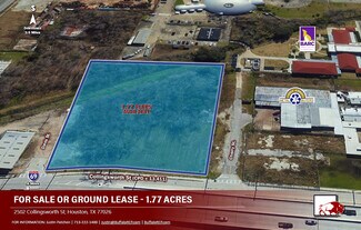 Houston, TX Industrial Land - 2502 Collingsworth St Houston, TX Industrial Land - 2502 Collingsworth St