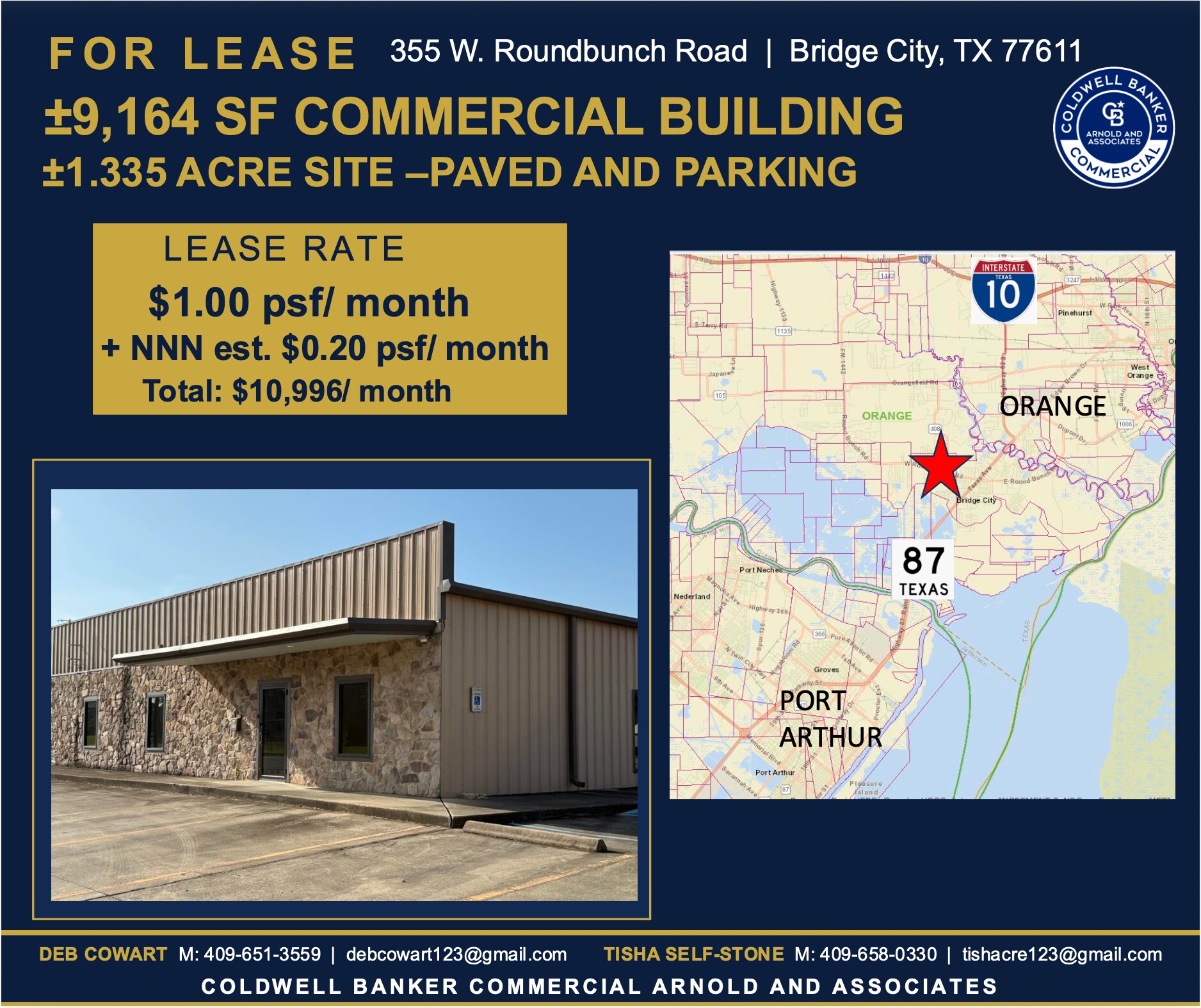 355 W Round Bunch Rd, Bridge City, TX for Rent
