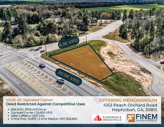 Hephzibah, GA Commercial - 4153 Peach Orchard rd