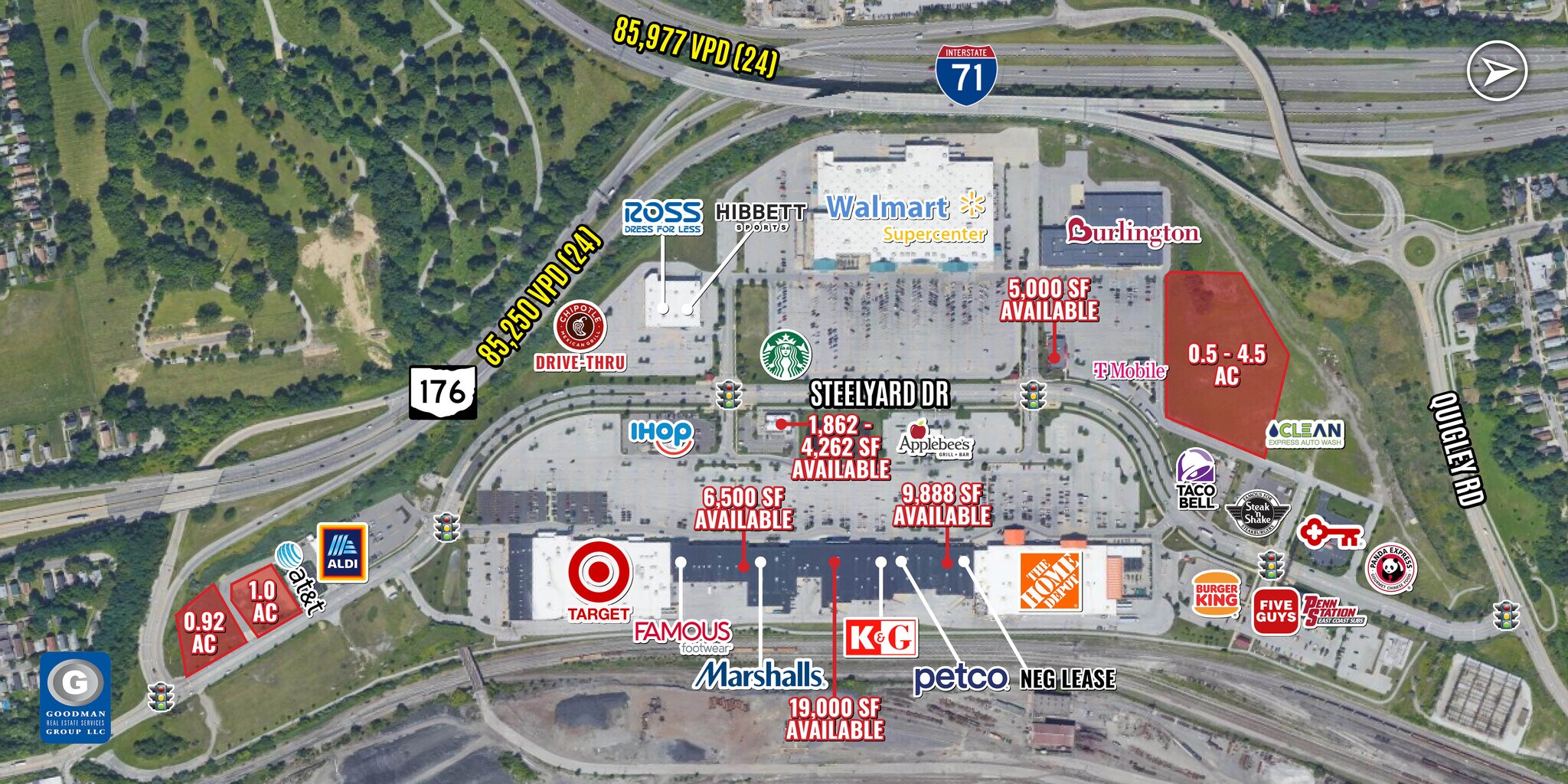 3355-3535 Steelyard Dr, Cleveland, OH for Rent