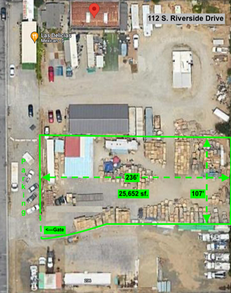 Modesto, CA Industrial Land - 112 S Riverside Dr