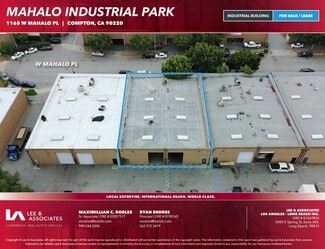Compton, CA Manufacturing - 1165 W Mahalo Pl Compton, CA Manufacturing - 1165 W Mahalo Pl