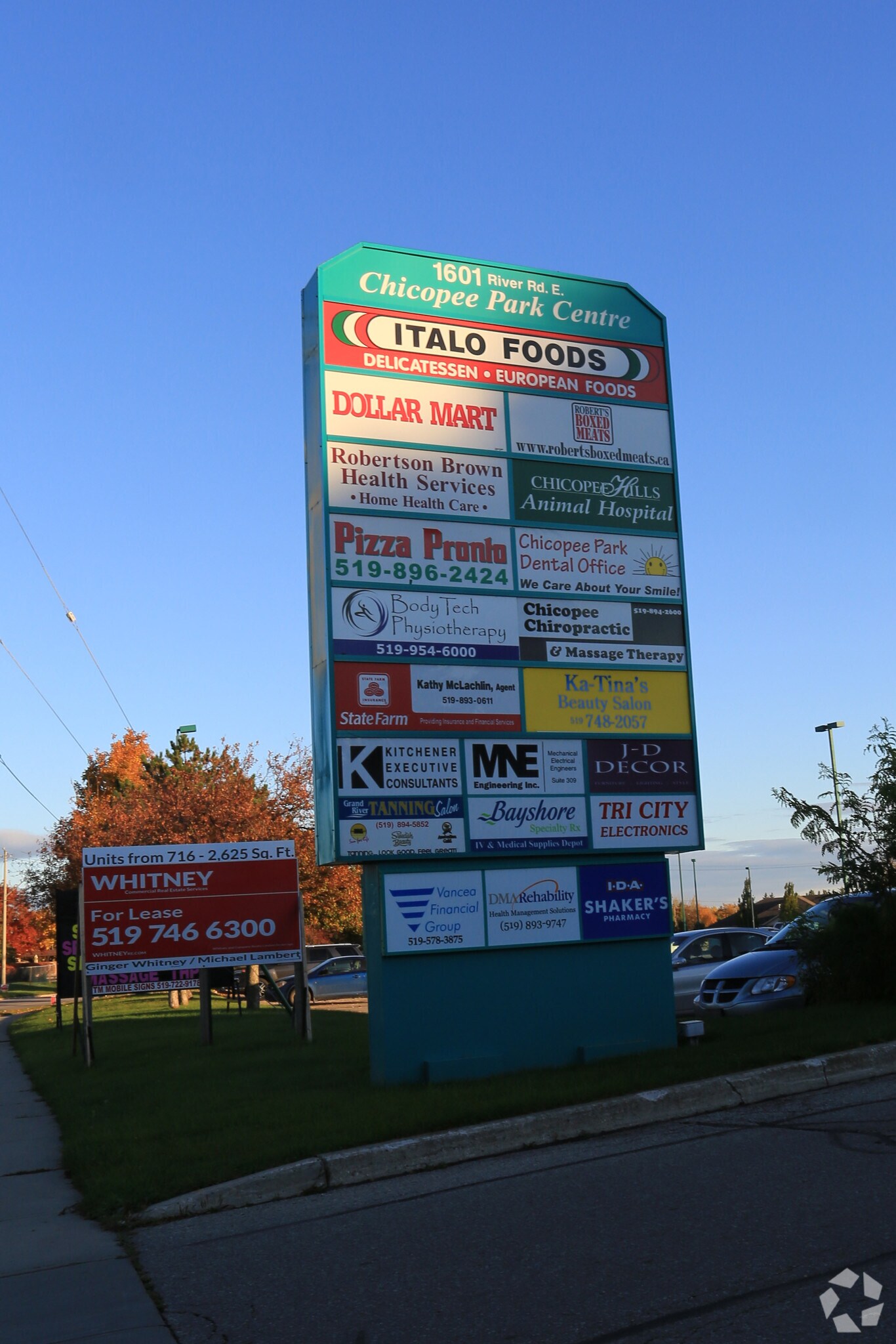 1601 River Rd E Kitchener, ON undefined Retail Property for Lease on