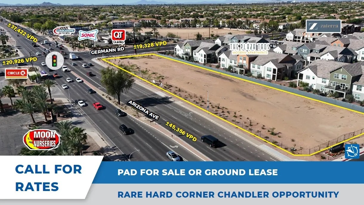 NWC of Arizona & Germann Rd, Chandler, AZ for Sale