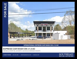 Woodstock, GA Car Washes - 6390 Bells Ferry Rd