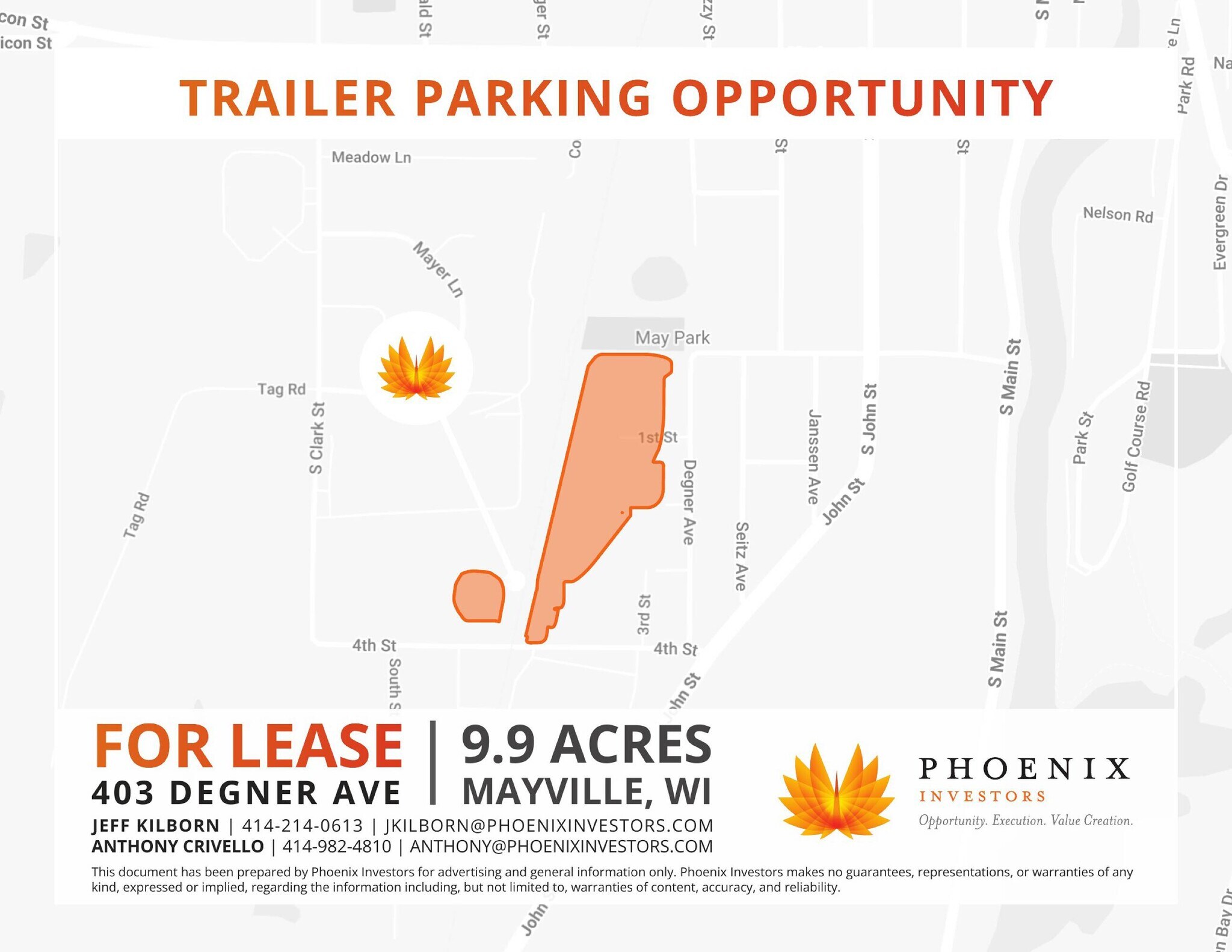 403 Degner Ave, Mayville, WI for Rent