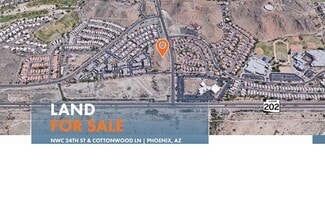 Phoenix, AZ Commercial Land - NWC 24TH ST & COTTONWOOD ln