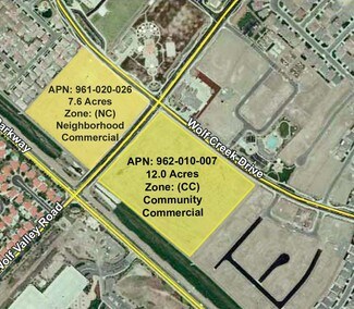 Temecula, CA Commercial Land - Wolf Valley Rd