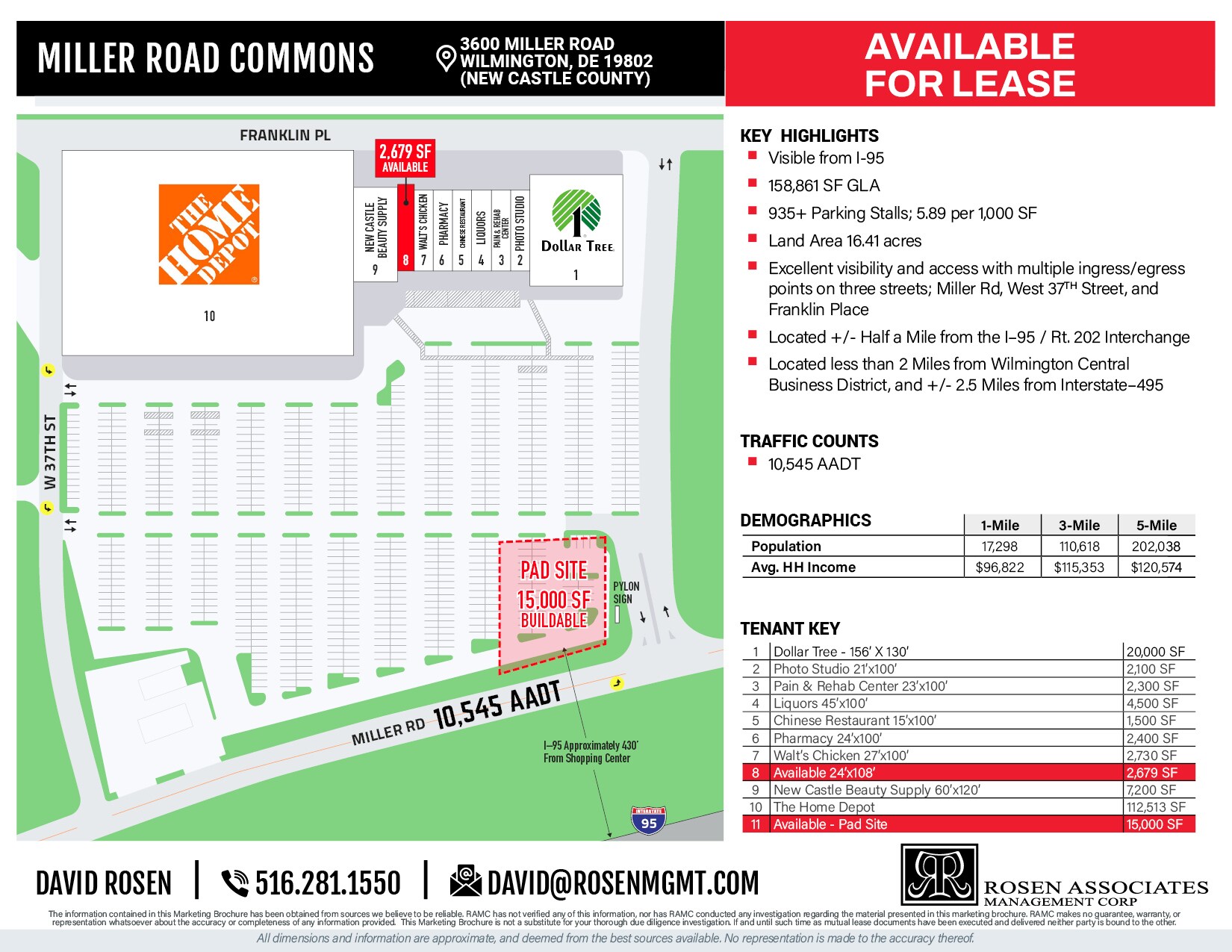 3600 Miller Rd, Wilmington, DE for Rent