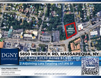 Massapequa, NY Commercial Land - 5850 Merrick Rd Massapequa, NY Commercial Land - 5850 Merrick Rd