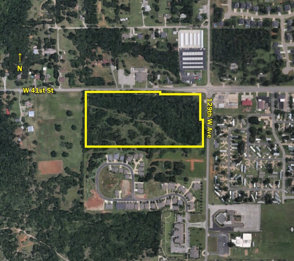W 41st and 129th W Ave, Sand Springs, OK for Sale