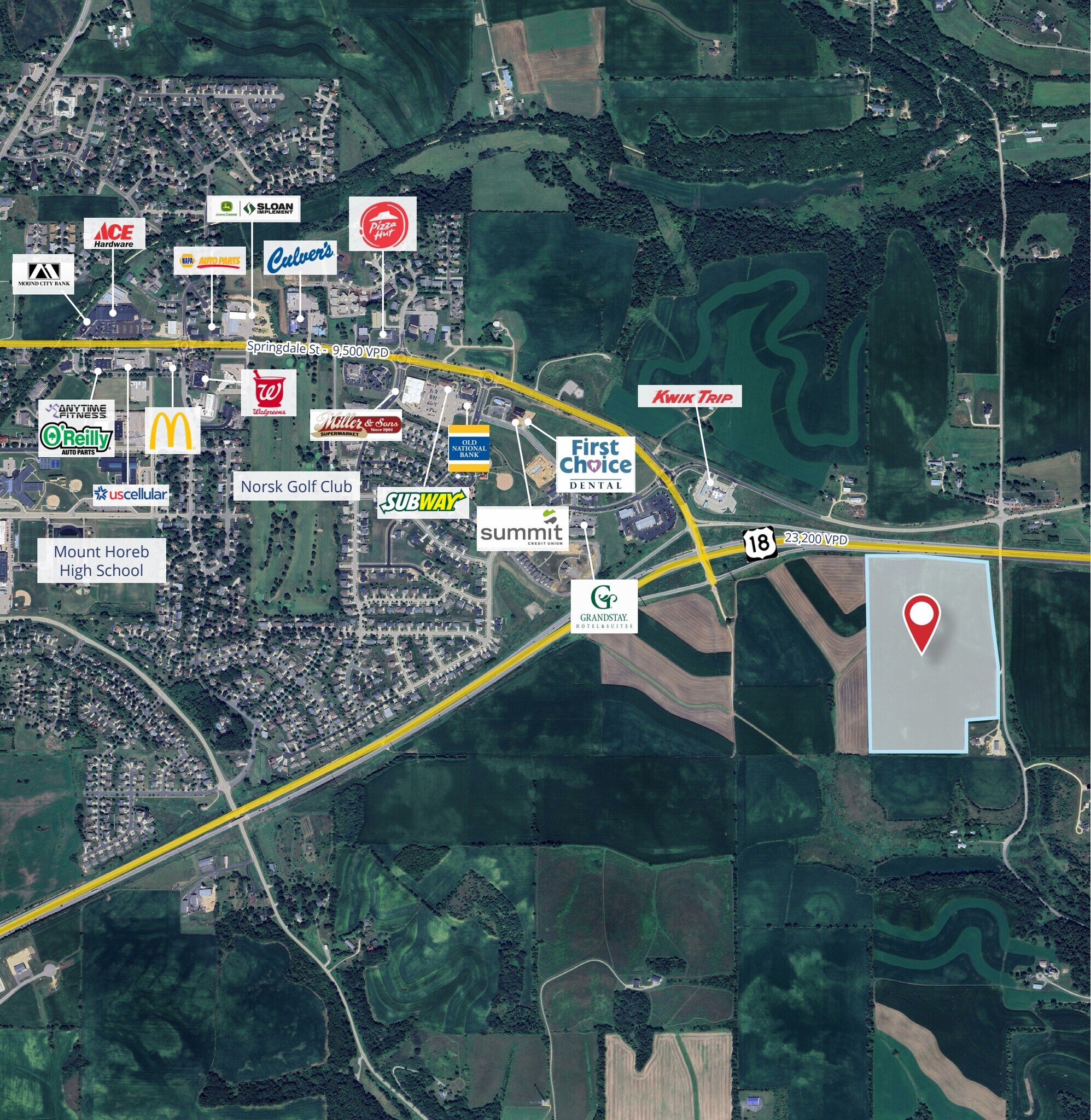2647 Town Hall Rd, Mount Horeb, WI for Sale