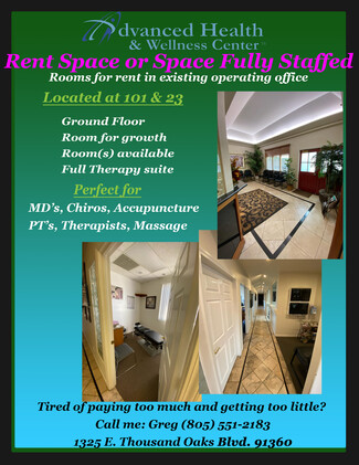 Thousand Oaks, CA Coworking Space - 1325-1337 E Thousand Oaks Blvd