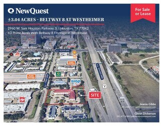 Houston, TX Commercial Land - 2960 W Sam Houston Pky S