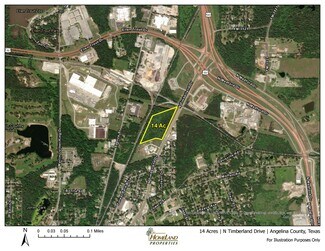 Lufkin, TX Commercial Land - 0 Timberland Dr