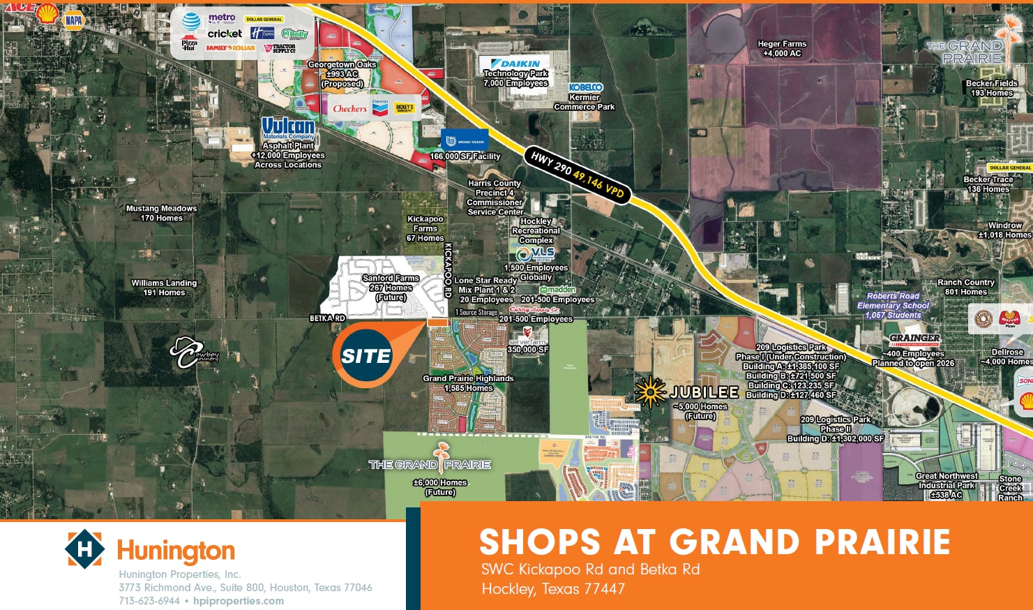 Kickapoo Rd @ Betka Rd, Hockley, TX for Sale